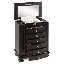 Load image into Gallery viewer, Handcrafted Wooden Jewelry Armoire
