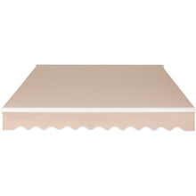 Load image into Gallery viewer, Retractable Patio Awning w/ Aluminum Frame, Crank Handle, 98x80in
