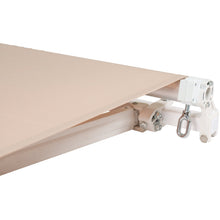 Load image into Gallery viewer, Retractable Patio Awning w/ Aluminum Frame, Crank Handle, 98x80in
