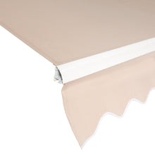 Load image into Gallery viewer, Retractable Patio Awning w/ Aluminum Frame, Crank Handle, 98x80in
