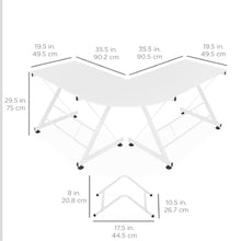Load image into Gallery viewer, Modular L-Shape Corner Computer Desk w/ Wooden Tabletop, Keyboard Tray
