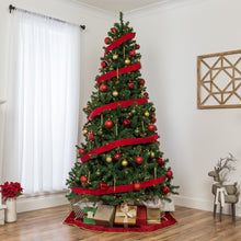 Load image into Gallery viewer, Pre-Lit Artificial Spruce Christmas Tree w/ Incandescent Lights
