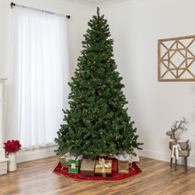 Load image into Gallery viewer, Pre-Lit Artificial Spruce Christmas Tree w/ Incandescent Lights
