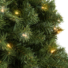 Load image into Gallery viewer, Pre-Lit Artificial Spruce Christmas Tree w/ Incandescent Lights
