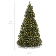 Load image into Gallery viewer, Pre-Lit Artificial Spruce Christmas Tree w/ Incandescent Lights
