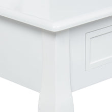 Load image into Gallery viewer, Colonial Writing Desk Station w/ 4 Drawers, 2 Cubbies, Floating Hutch
