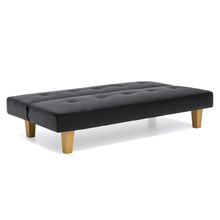 Load image into Gallery viewer, Convertible Lounge Futon Sofa Bed w/ Adjustable Back, Tufted Design
