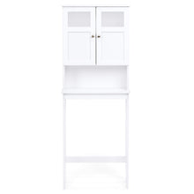 Load image into Gallery viewer, Double Door Over-the-Toilet Bathroom Storage Cabinet
