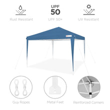 Load image into Gallery viewer, Outdoor Portable Pop Up Canopy Tent w/ Carrying Case, 10x10ft
