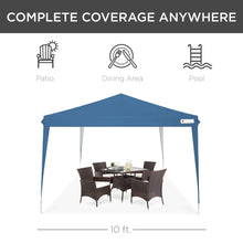 Load image into Gallery viewer, Outdoor Portable Pop Up Canopy Tent w/ Carrying Case, 10x10ft
