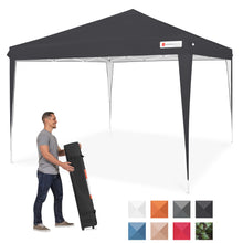 Load image into Gallery viewer, Outdoor Portable Pop Up Canopy Tent w/ Carrying Case, 10x10ft
