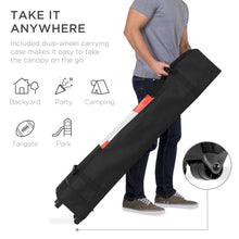 Load image into Gallery viewer, Outdoor Portable Pop Up Canopy Tent w/ Carrying Case, 10x10ft
