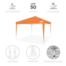 Load image into Gallery viewer, Outdoor Portable Pop Up Canopy Tent w/ Carrying Case, 10x10ft
