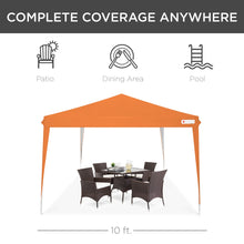 Load image into Gallery viewer, Outdoor Portable Pop Up Canopy Tent w/ Carrying Case, 10x10ft
