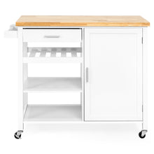 Load image into Gallery viewer, Mobile Kitchen Island Cart
