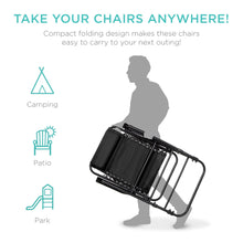 Load image into Gallery viewer, Foldable Zero Gravity Patio Rocking Lounge Chair
