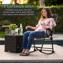 Load image into Gallery viewer, Foldable Zero Gravity Patio Rocking Lounge Chair
