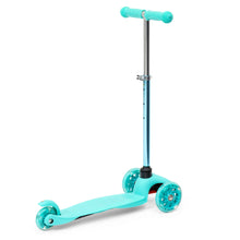 Load image into Gallery viewer, Kids Mini Kick Scooter Toy w/ Colorful Light-Up Wheels, Adjustable T-Bar

