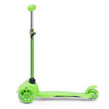 Load image into Gallery viewer, Kids Mini Kick Scooter Toy w/ Colorful Light-Up Wheels, Adjustable T-Bar
