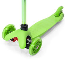 Load image into Gallery viewer, Kids Mini Kick Scooter Toy w/ Colorful Light-Up Wheels, Adjustable T-Bar
