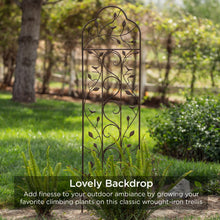 Load image into Gallery viewer, Iron Arched Garden Trellis
