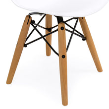 Load image into Gallery viewer, Kids Modern Dining Table Set w/ 2 Armless Chairs
