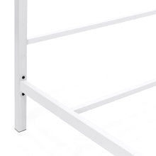 Load image into Gallery viewer, Modern Metal 4 Post Canopy Queen Bed Frame
