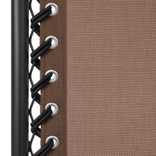 Load image into Gallery viewer, Oversized Zero Gravity Chair w/ Folding Canopy Shade Cup Holder
