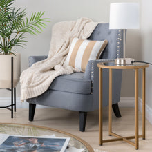 Load image into Gallery viewer, Modern Tufted Wingback Accent Chair Living Room Furniture w/ Nailhead Trim
