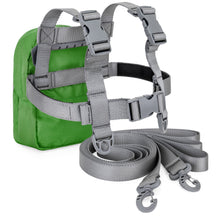 Load image into Gallery viewer, Kids Adjustable Ski Training Harness w/ Leashes, Backpack
