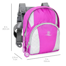 Load image into Gallery viewer, Kids Adjustable Ski Training Harness w/ Leashes, Backpack

