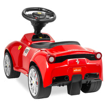 Load image into Gallery viewer, Kids Ferrari 458 Foot-to-Floor Sports Ride-On Push Car Scooter w/ Horn
