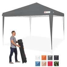 Load image into Gallery viewer, Outdoor Portable Pop Up Canopy Tent w/ Carrying Case, 10x10ft
