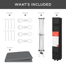 Load image into Gallery viewer, Outdoor Portable Pop Up Canopy Tent w/ Carrying Case, 10x10ft
