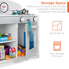 Load image into Gallery viewer, Kids Pretend Play Kitchen Cook Toy Set w/ Sounds, Accessories
