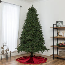 Load image into Gallery viewer, Hinged Douglas Full Fir Artificial Christmas Tree w/ Metal Stand
