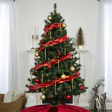 Load image into Gallery viewer, Pre-Lit Artificial Spruce Christmas Tree w/ Incandescent Lights

