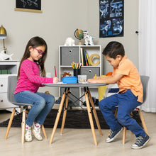 Load image into Gallery viewer, Kids Modern Dining Table Set w/ 2 Armless Chairs
