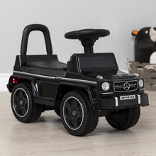 Load image into Gallery viewer, Kids Luxury Mercedes G63 Convertible Foot-to-Floor Push Car Ride- On Buggy
