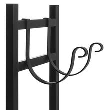 Load image into Gallery viewer, Firewood Log Storage Rack Accessory w/ Kindling Holder - Black
