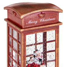 Load image into Gallery viewer, Pre-Lit Glitter Snow Globe Santa Claus Christmas Lantern w/ Battery Power
