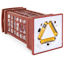 Load image into Gallery viewer, Pre-Lit Glitter Snow Globe Santa Claus Christmas Lantern w/ Battery Power
