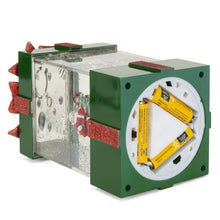 Load image into Gallery viewer, Musical Pre-Lit Christmas Present Glitter Snow Globe Decor w/ Santa Claus
