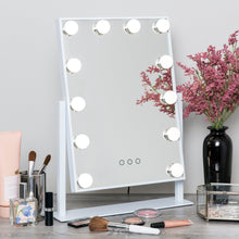 Load image into Gallery viewer, Hollywood Makeup Vanity Mirror w/ Smart Touch, Adjustable Color Temp, 12 LED
