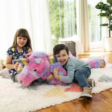 Load image into Gallery viewer, Kids Extra Large Life-Size Plush Rainbow Unicorn Stuffed Animal w/ Soft Fur
