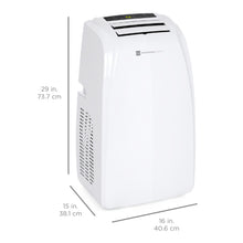 Load image into Gallery viewer, Portable 4-in-1 Air Conditioner &amp; Heater w/ 14,000 BTU, Remote
