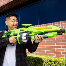 Load image into Gallery viewer, Electric Foam Dart Alien Blaster Toy w/ 40 Glow-in-the-Dark Darts
