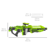 Load image into Gallery viewer, Electric Foam Dart Alien Blaster Toy w/ 40 Glow-in-the-Dark Darts
