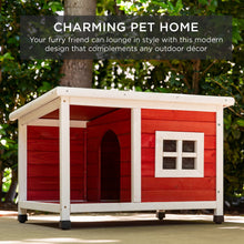 Load image into Gallery viewer, All-Weather Pet House w/Divider, Lid Roof
