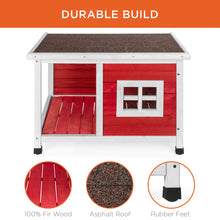 Load image into Gallery viewer, All-Weather Pet House w/Divider, Lid Roof
